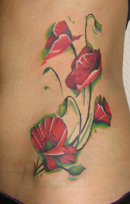 poppy | Flower Tattoo