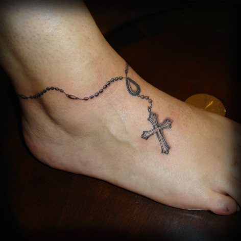  Rosary Tattoo Ideas 15 