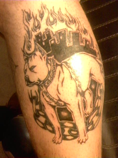 pitbull tattoo. Pitbull+tattoos+for+men