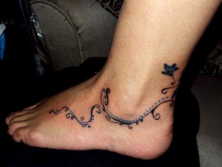 Foot Tattoo gets extensions