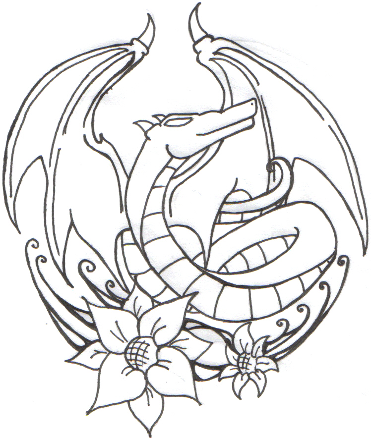 My Dragon -Tat- | Flower Tattoo