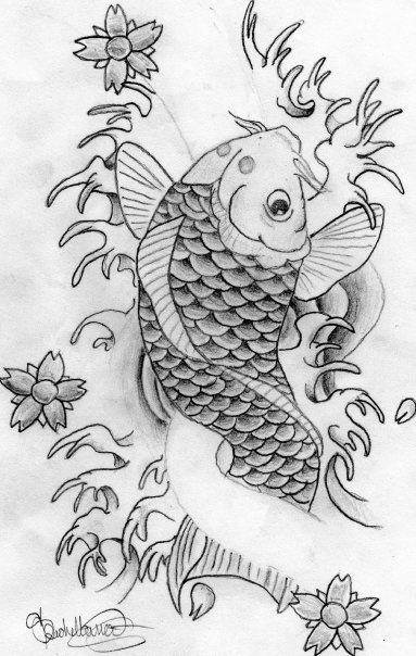 Koi fish tattoo designs by svpsvp on deviantART