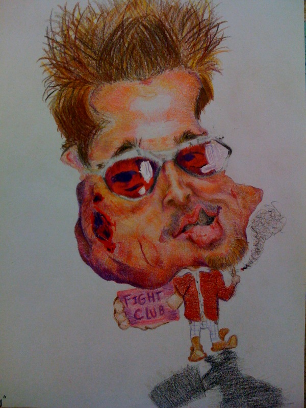 brad pitt caricature. Brad Pitt Caricature by ~cartoonicature93 on deviantART