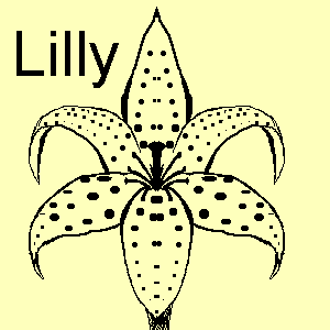 Lily Tribal | Flower Tattoo