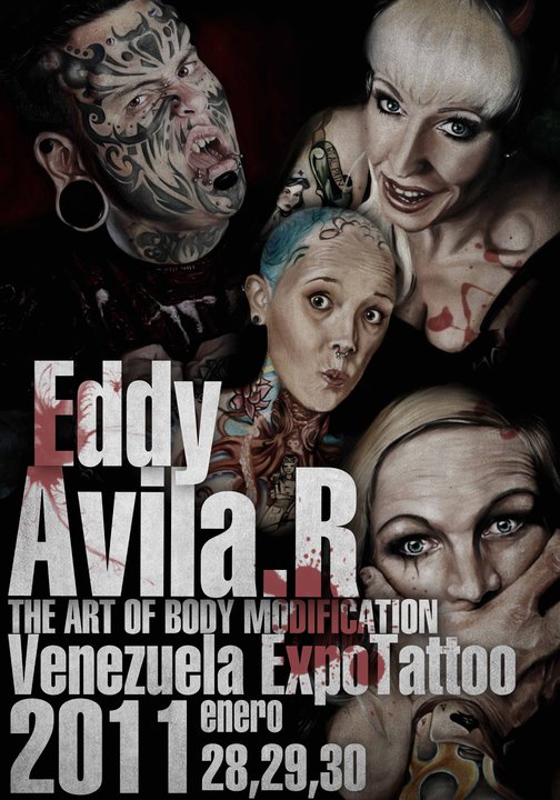 Poster Venezuela Expo Tattoo