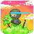 Free: Tree ninja is watching you from afar by Twoohten