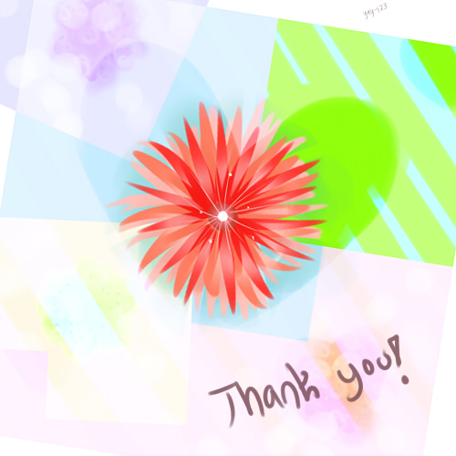 clip art thank you flowers - photo #46