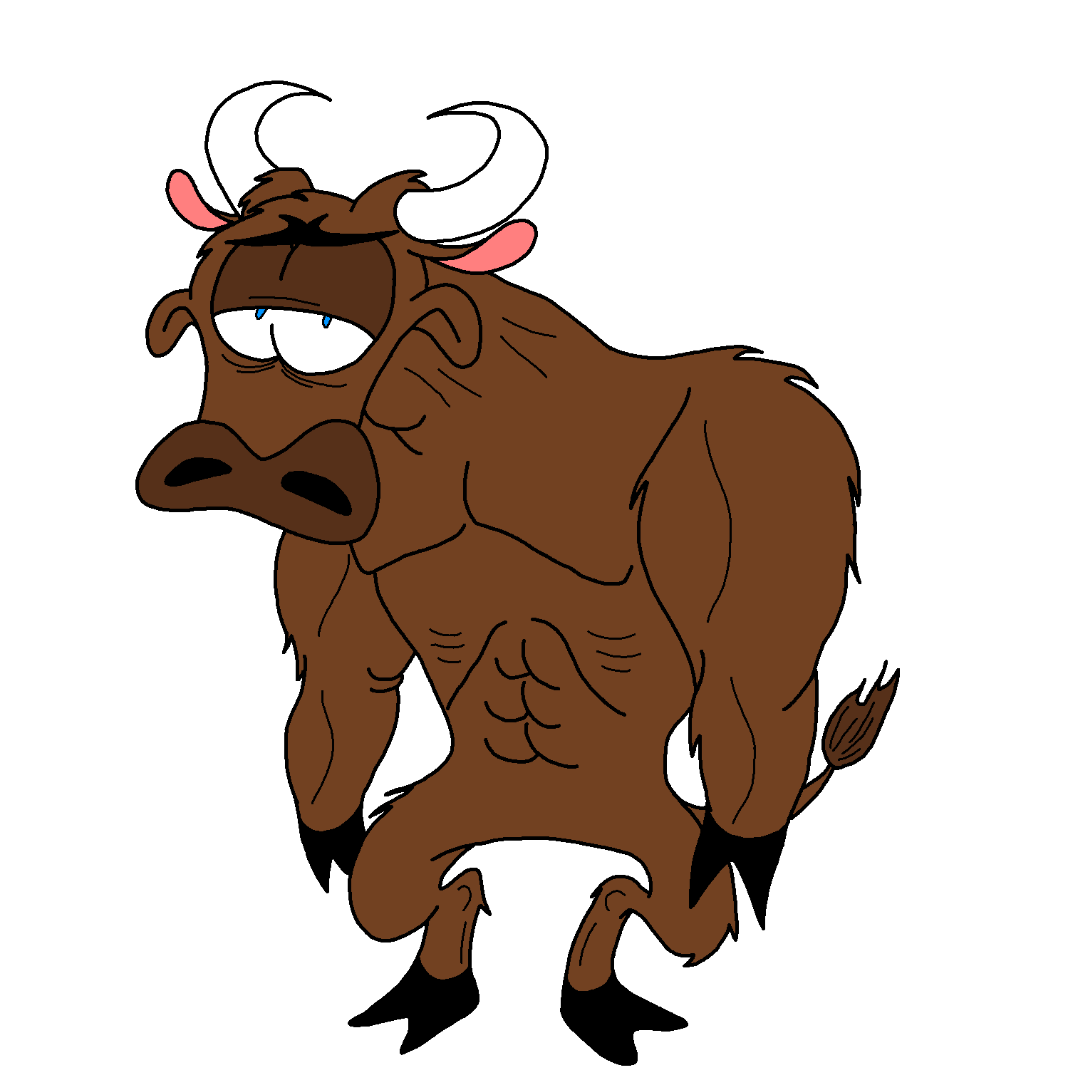 cow buffalo clipart - photo #3