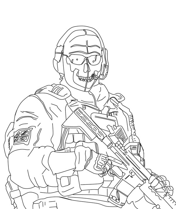 call of duty logo coloring pages - photo #14