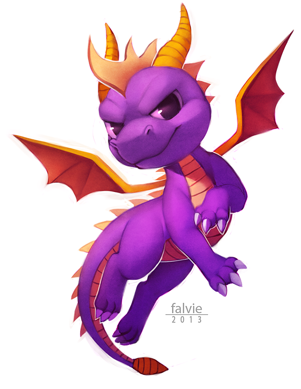 Little Purple Dragon by falvie on DeviantArt