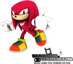 Classic Knuckles 1st 3D Render by marvinvalentin07