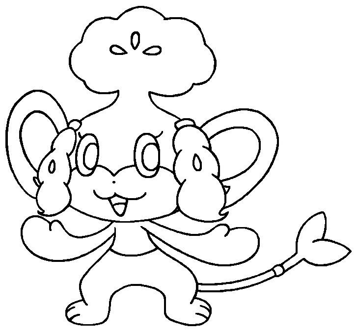 pansage coloring pages - photo #17