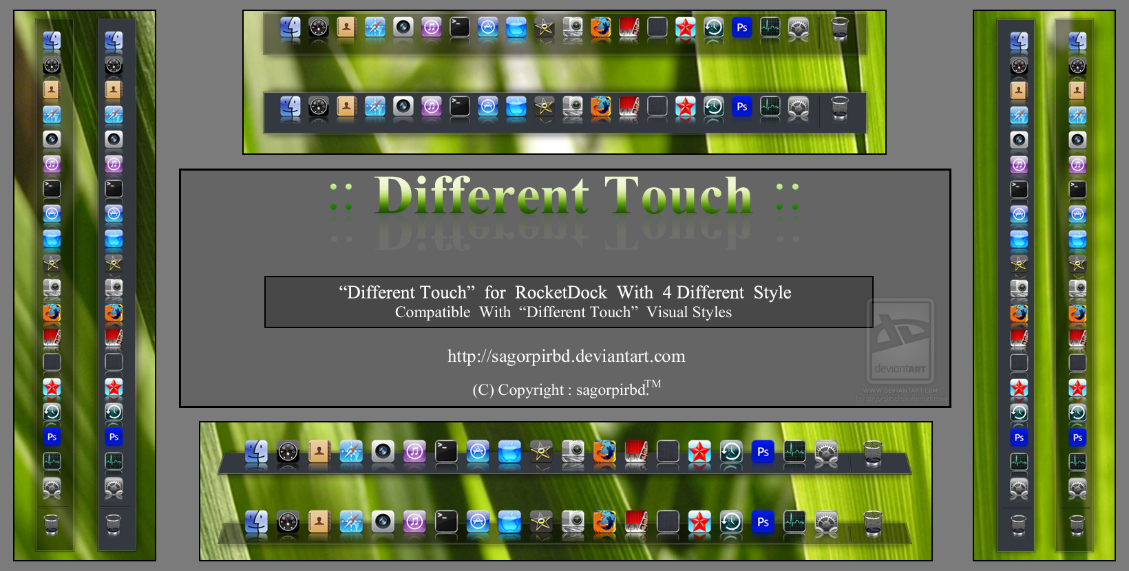 Different Touch Theme for Win7