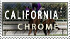 California Chrome Stamp by Faunafay
