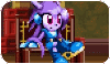 Lilac Sitting Stamp by raygirldash11