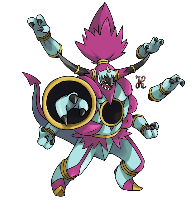 unbound hoopa coloring pages - photo #47