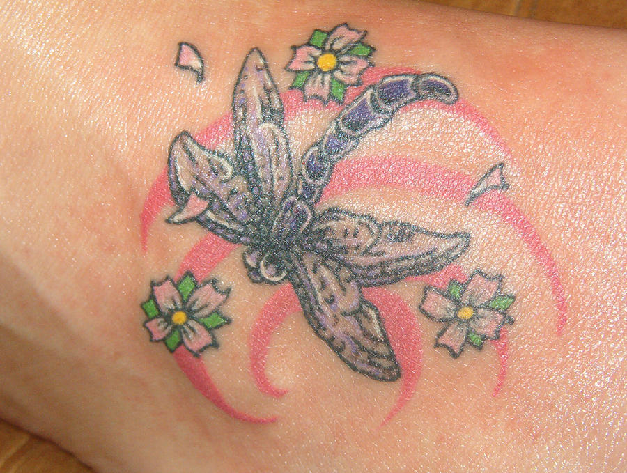 DRAGONFLY TATTOO by inkaholick on deviantART