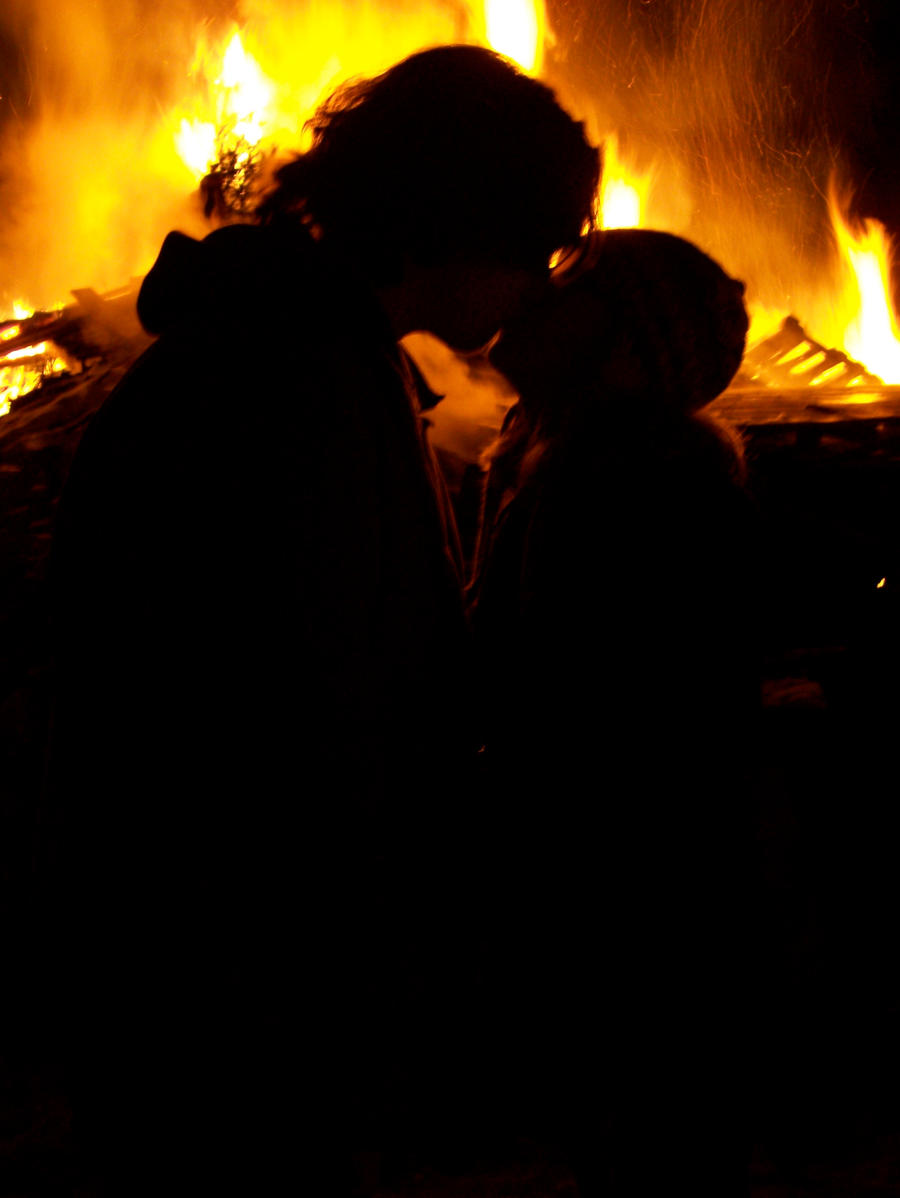 A_Kiss_By_the_Fire_by_JustDev