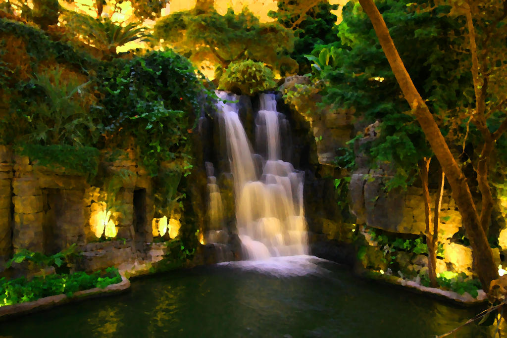 Download this Indoor Waterfall Bob Askey picture