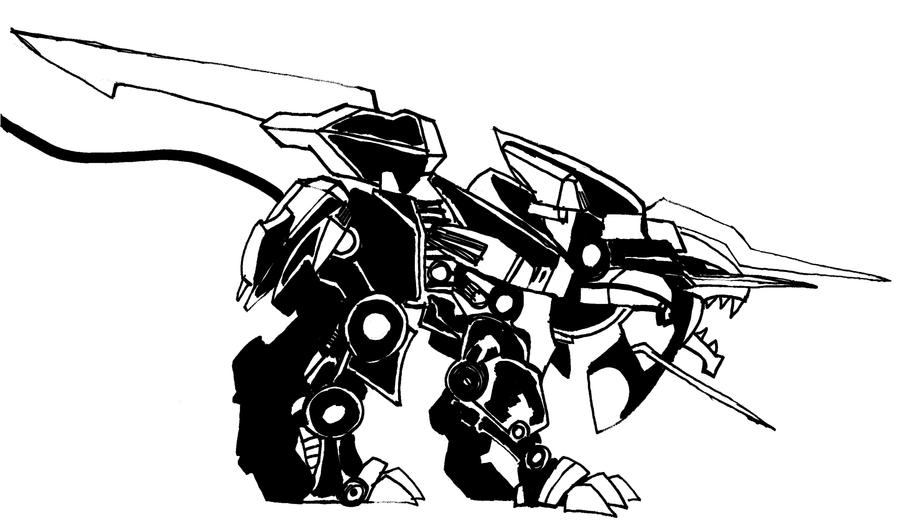 zoids coloring pages - photo #44