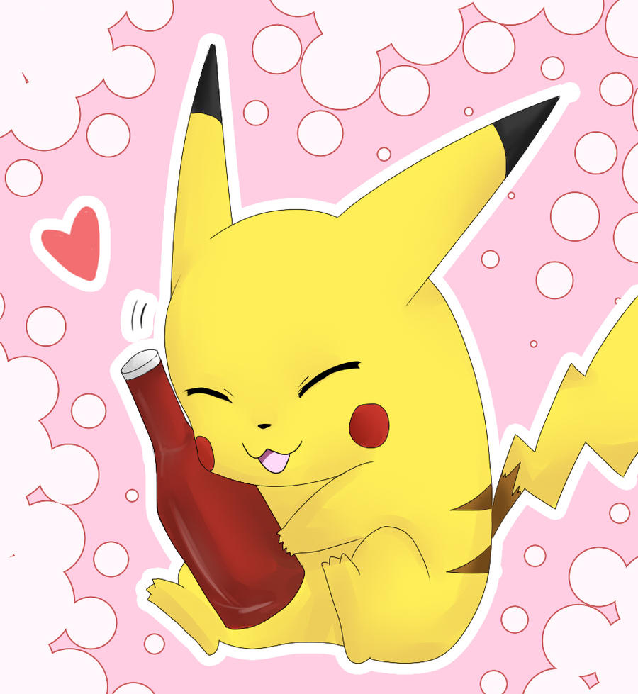 Pikachu_Loves_Ketchup_by_MokonaTenshi.jpg