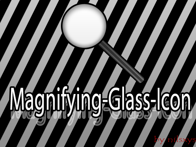 magnifier icon png. Magnifying-Glass Icon by