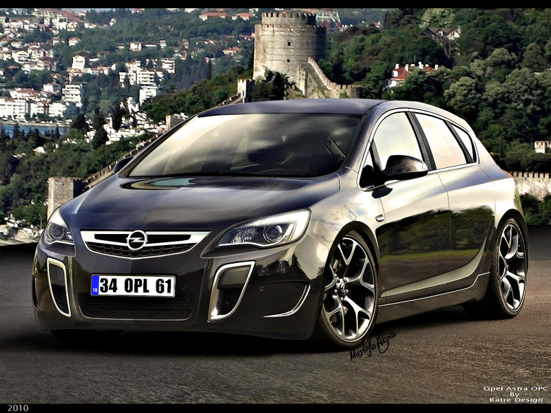 Opel Astra OPC by katredesign on deviantART