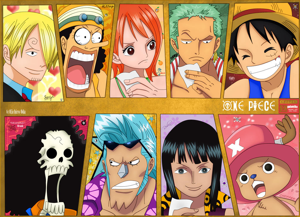 One_Piece_StrawHat_Crew_by_Eguiamike