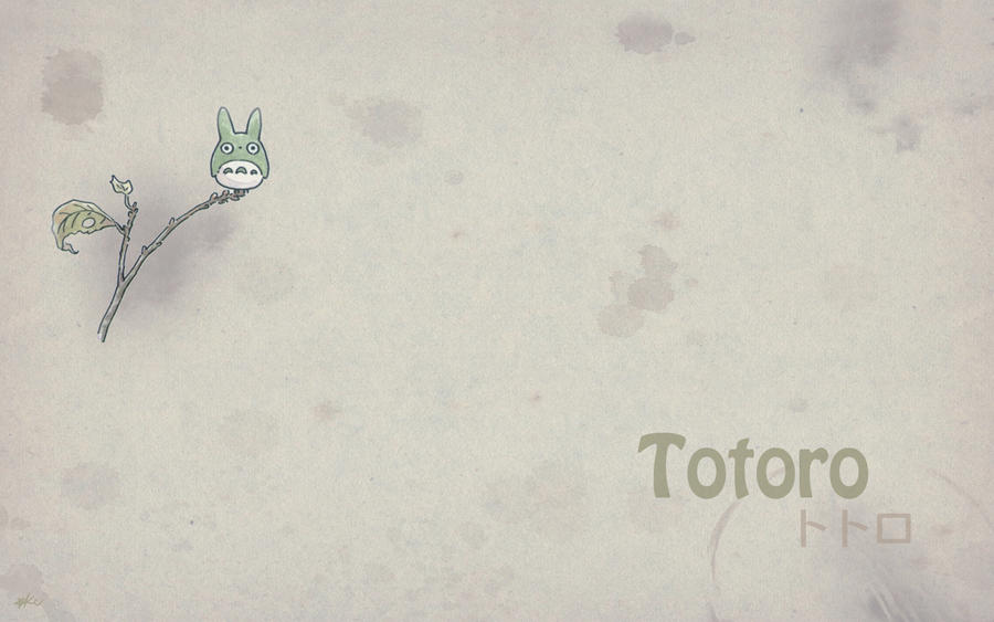 totoro wallpaper. Totoro - Wallpaper 3 by