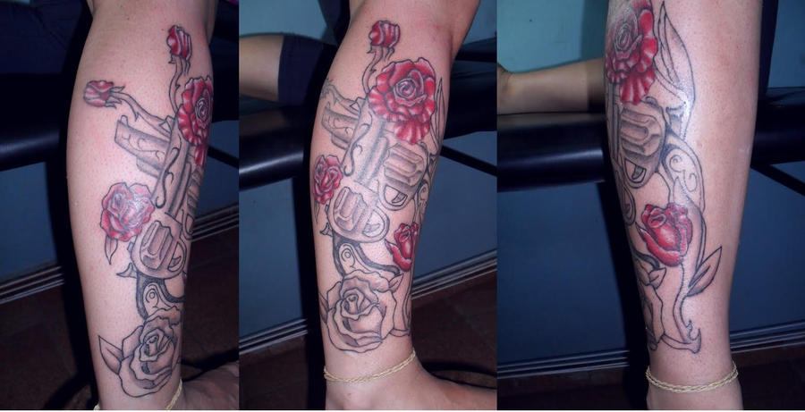 Tattoo Guns'n'Roses by ~xandaumtattoo on deviantART