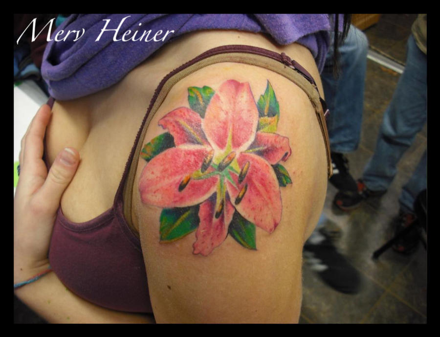 Hannah's Flower | Flower Tattoo