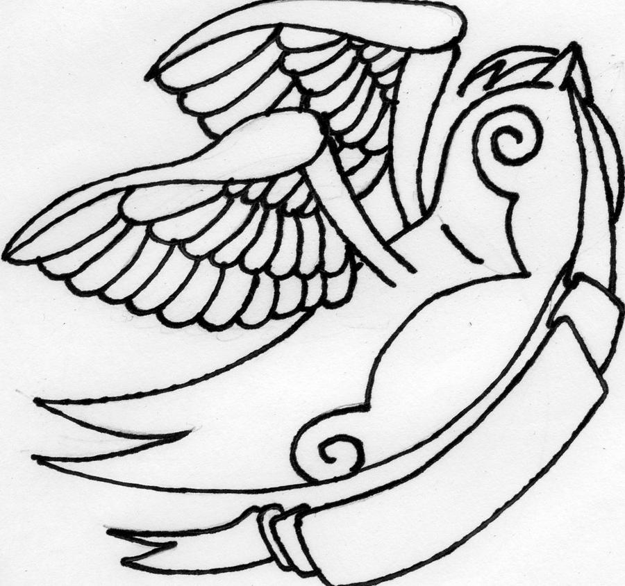 Sparrow tattoo design by alexowen on deviantART