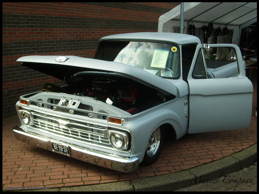 1966 Ford F100 by compaanart on deviantART