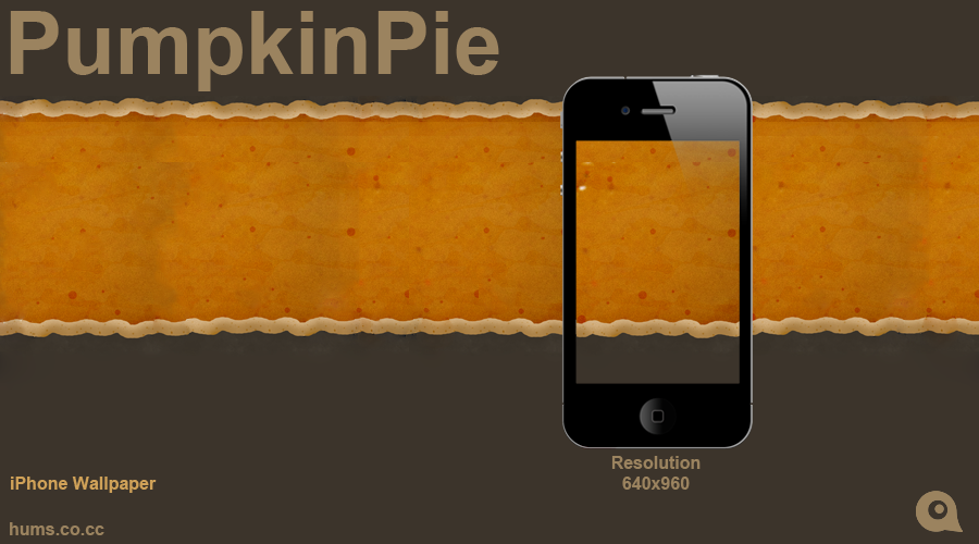 PumpkinPie iPhone iPod Wallpaper Pack