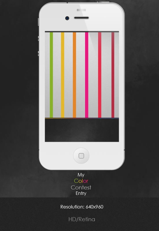 ColorContest Entry Wallpaper Pack , iPhone iPod Wallpaper