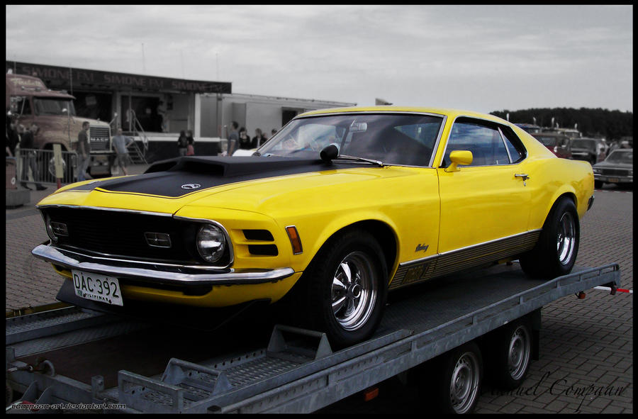 1970 Ford Mustang Mach 1 by compaanart on deviantART