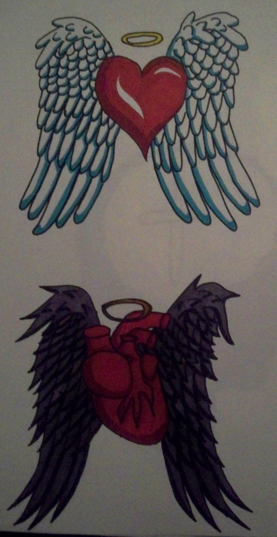 Angel Wing Tattoo Design Angel