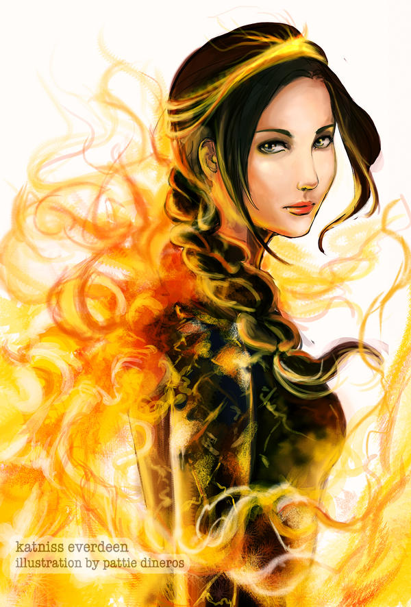 Katniss Everdeen -- Girl on Fire