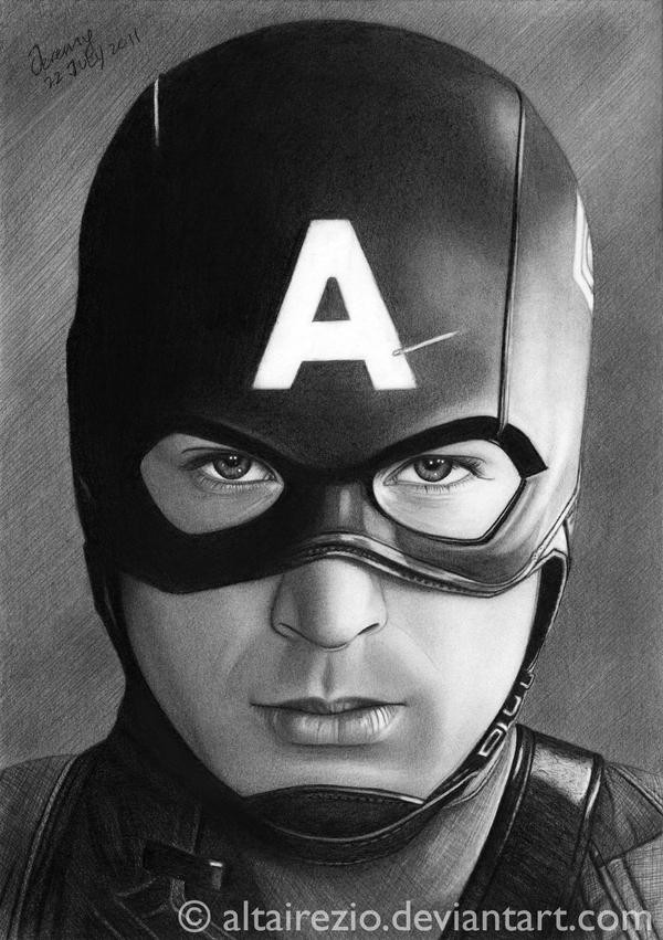 Chris Evans - Captain America by altairezio on DeviantArt