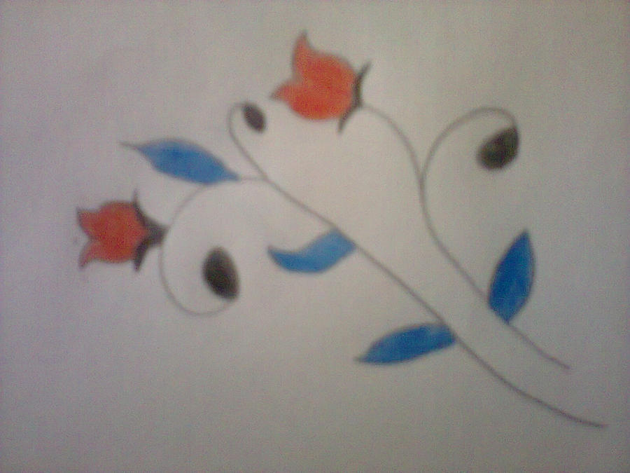 Simple Flower Tattoo Design by arj04 on deviantART
