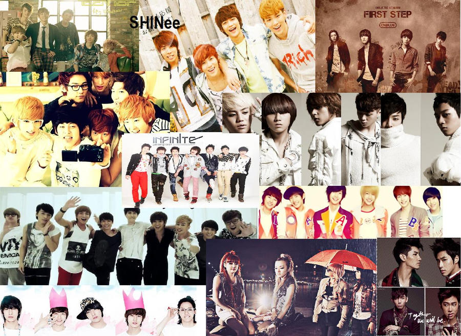 My Favorite Kpop Groups by ShineeWorld58 on DeviantArt