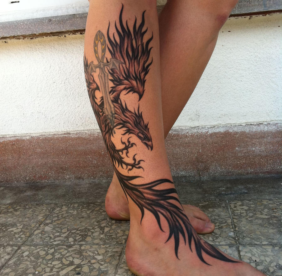 Phoenix tattoo by