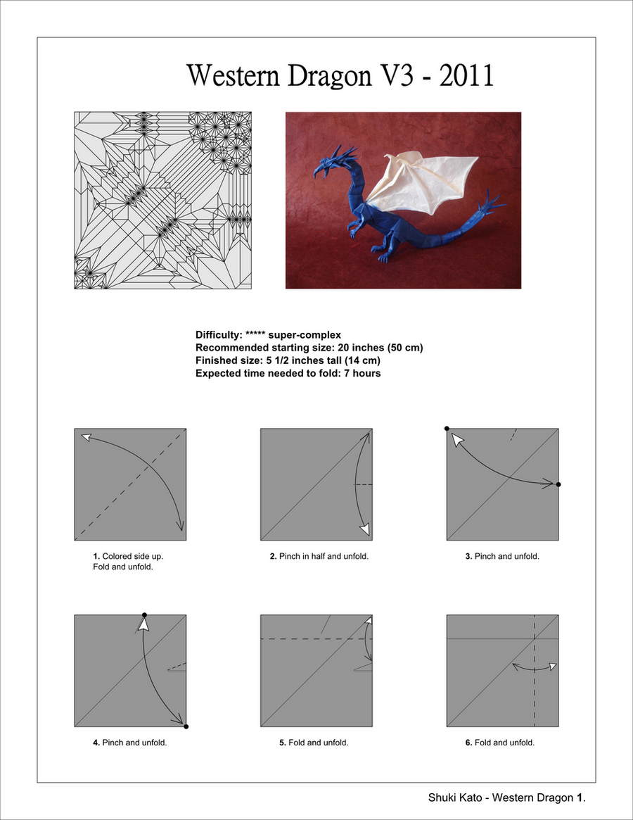 Origami Western Dragon Instructions Shuki Kato Pdf Viewer