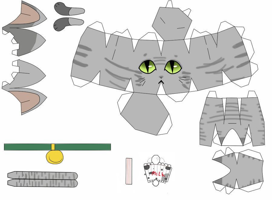printable-3d-paper-cat-template-free-printable-templates