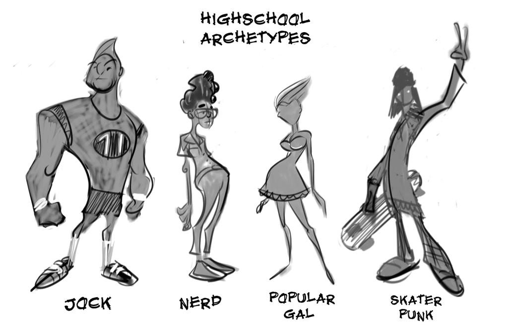 Image result for high school archetypes