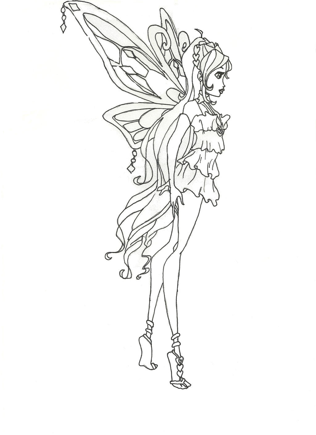 magic winx coloring pages - photo #33