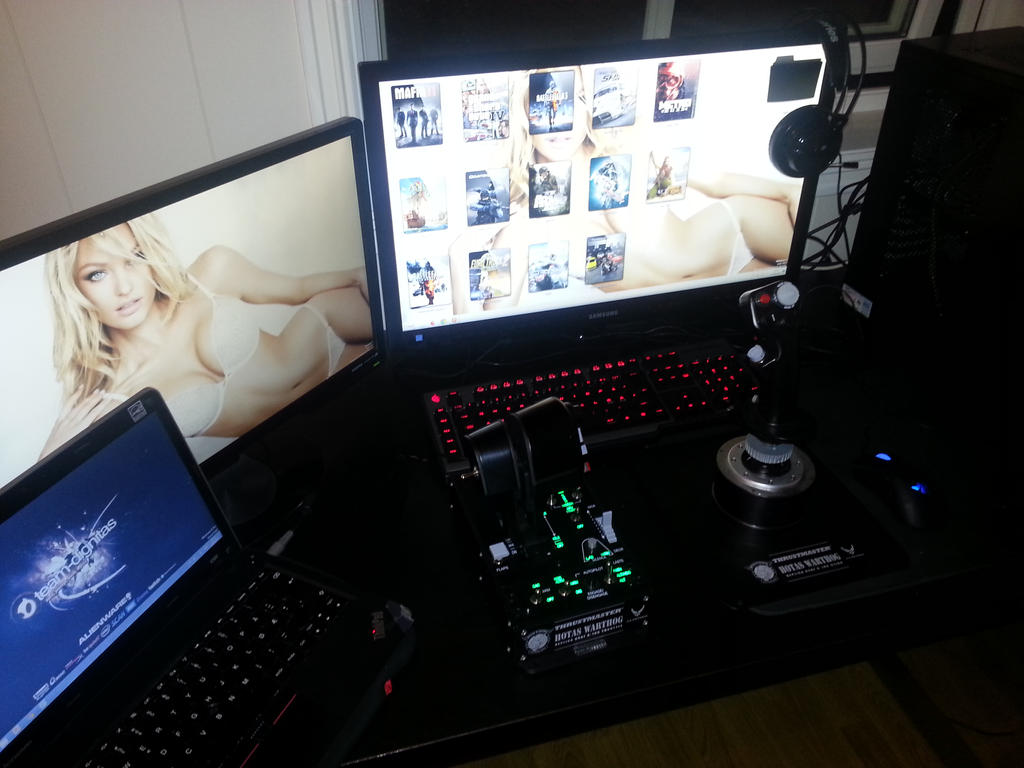 My Gaming Setup By Sucxces On Deviantart