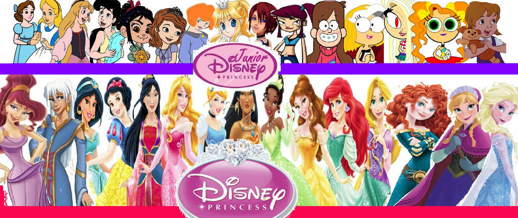 Junior/Senior Disney Princesses by SweetlyStarShine