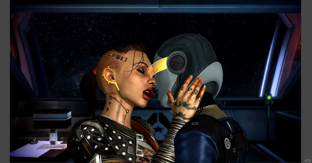 Mass Effect Lesbian Love 119