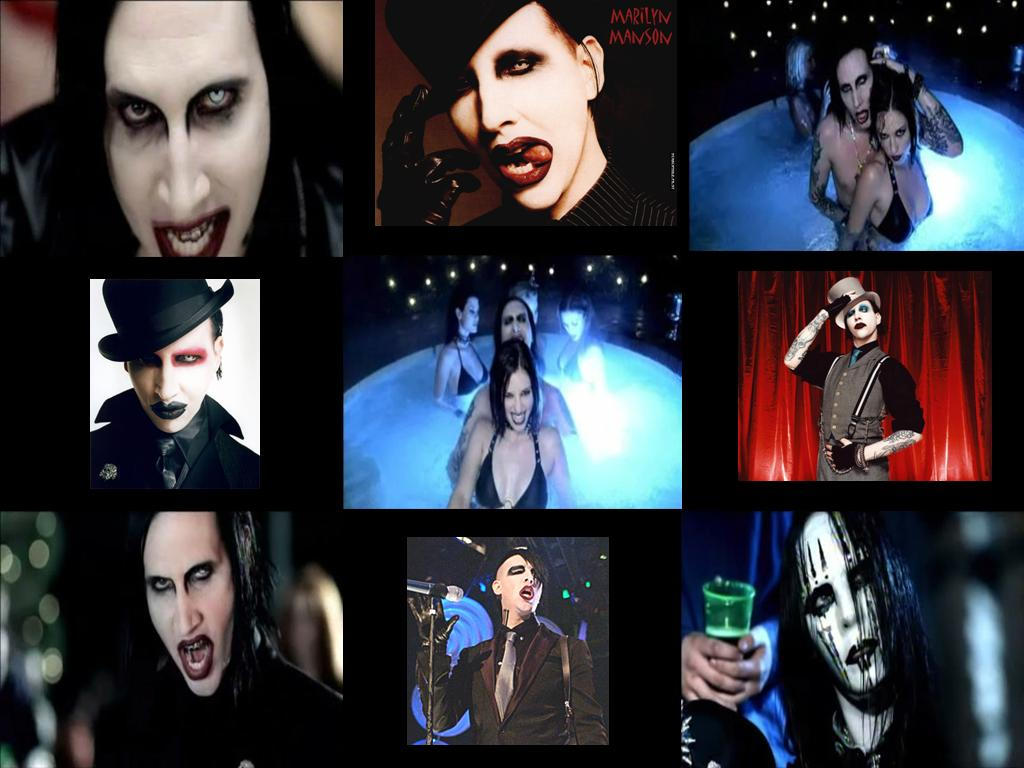 This is the beautiful marilyn manson 666 evil Wallpaper, Background,